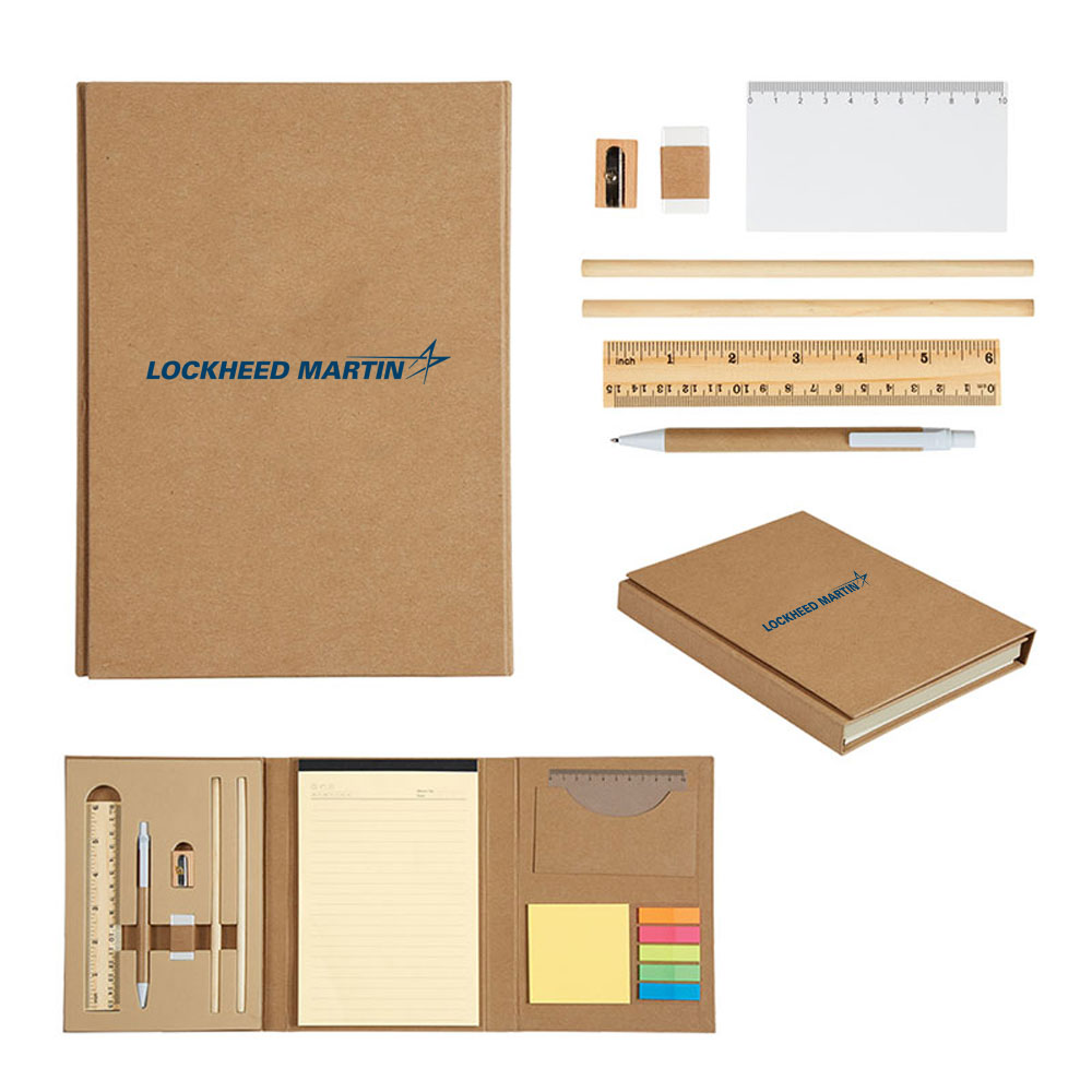 Eco Tri-Fold Stationery Set - 6 x 8.25 - Lockheed Martin Company Store